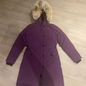 Size Small Purple Canada Goose on sale. Looks brand new